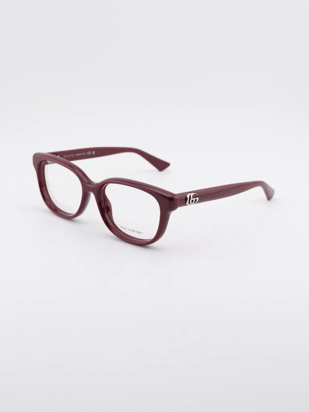 Gucci GG1978O 007 Eyeglasses Bordeaux 54mm Square Frame